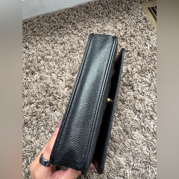 Chanel Wallet on chain classic caviar gold hardware - Picture 3 of 16